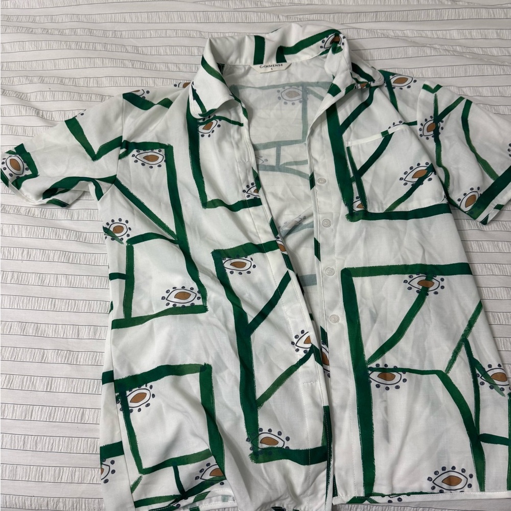 Commense Green and off white set - Picture 7 of 8